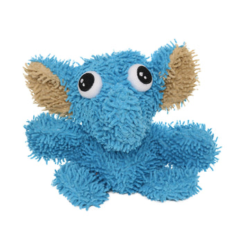 Mighty Dog Toys Blue the Microfiber Elephant