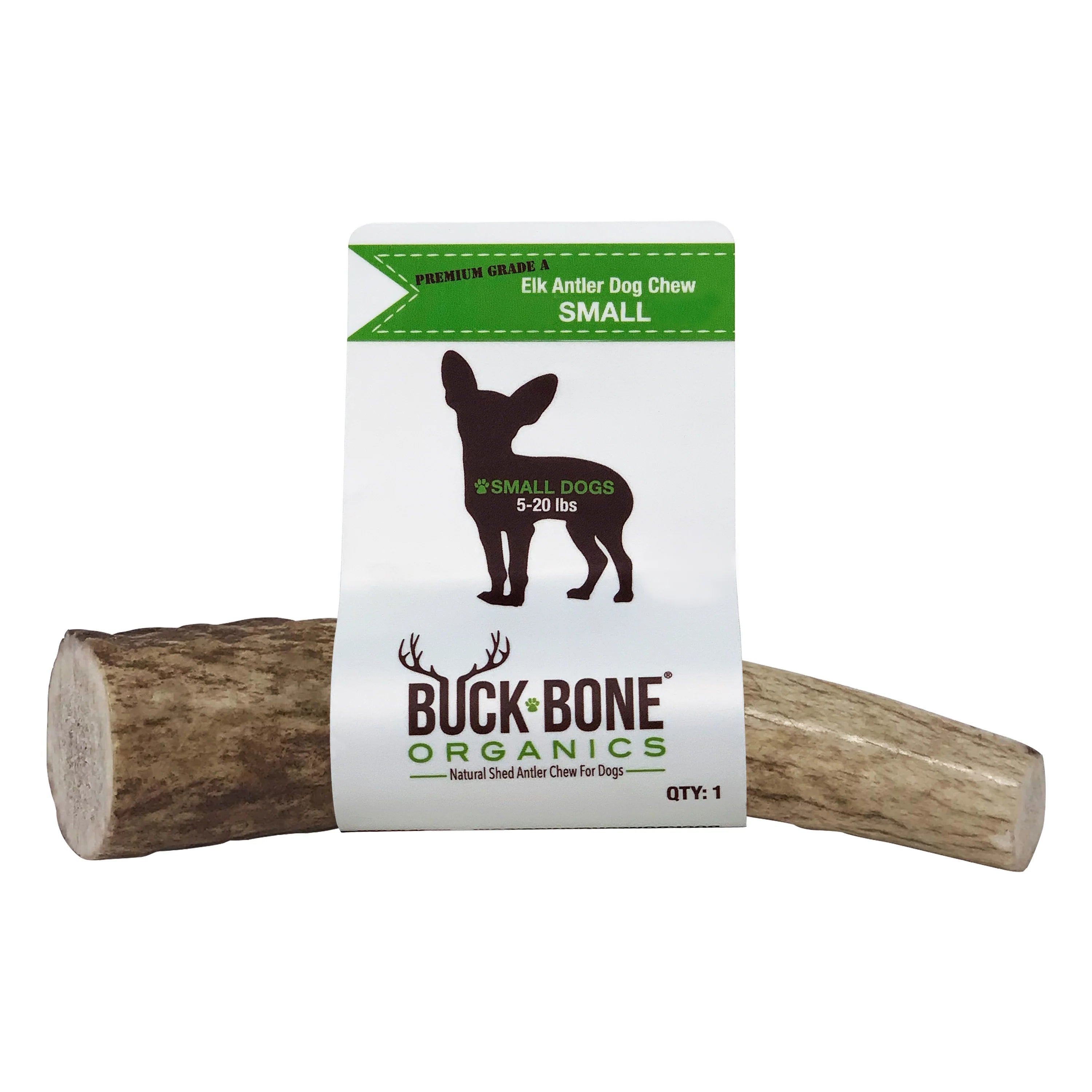 Buck Bone Organics Elk Antler Whole – DogTuff - Main Image