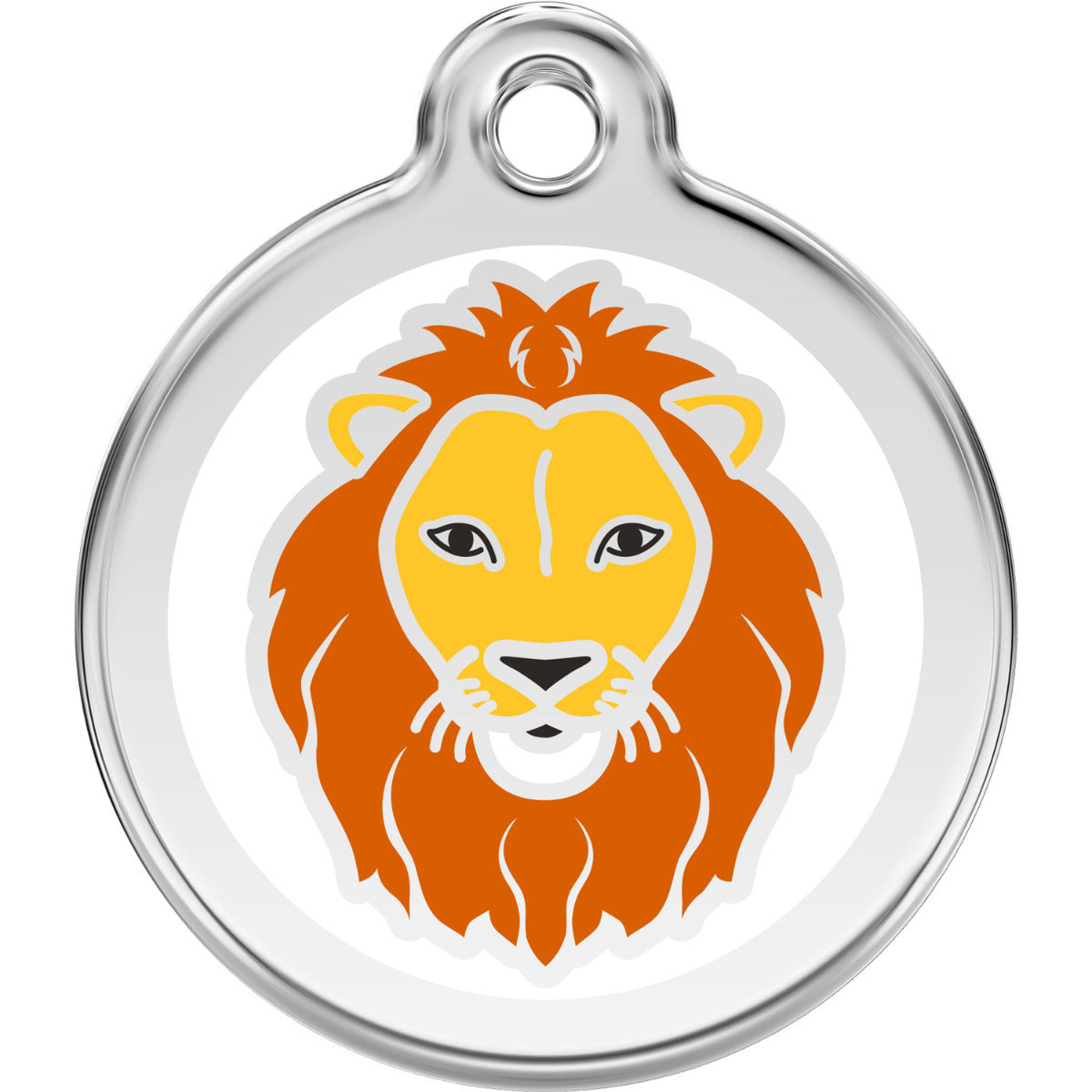 Red Dingo Lion Pet ID Dog Tag – DogTuff1