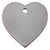 Red Dingo Titanium Heart Pet ID Dog Tag