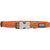 Snake Eyes Orange Dog Collar