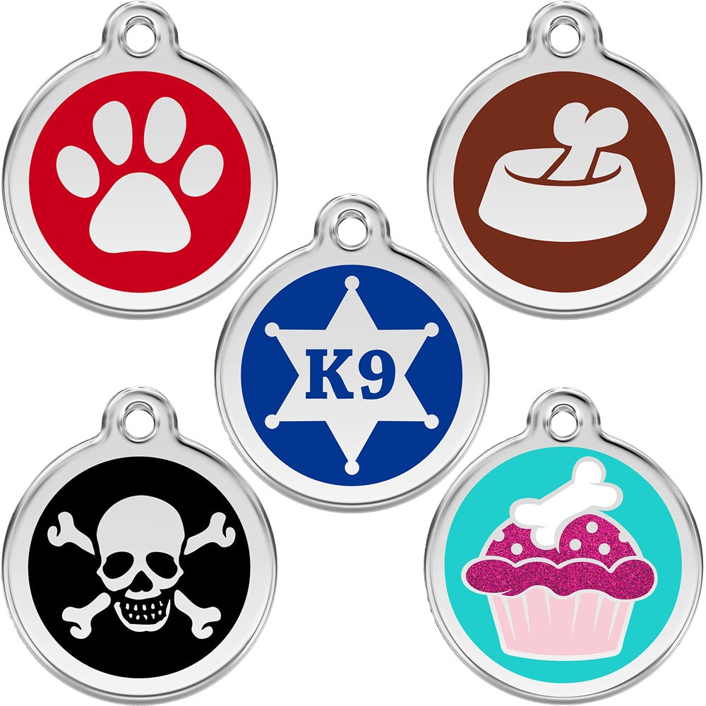 Red Dingo Premium Pet Tags - Multiple Designs & Colors