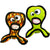 Tuffy Dog Toys G3 Alien