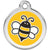 Red Dingo Bumble Bee Yellow Pet ID Dog Tags