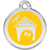 Red Dingo Dog House Pet ID Dog Tags