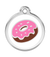 Red Dingo Donut Pet ID Tag