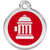 Red Dingo Fire Hydrant Pet ID Dog Tags