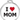 Red Dingo I Love Mom Pet ID Tag