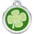 Red Dingo Clover Pet ID Dog Tags