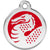 Red Dingo Dragon Pet ID Dog Tags