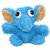 Mighty Dog Toys Blue the Microfiber Elephant