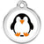 Red Dingo Penguin Pet ID Dog Tag