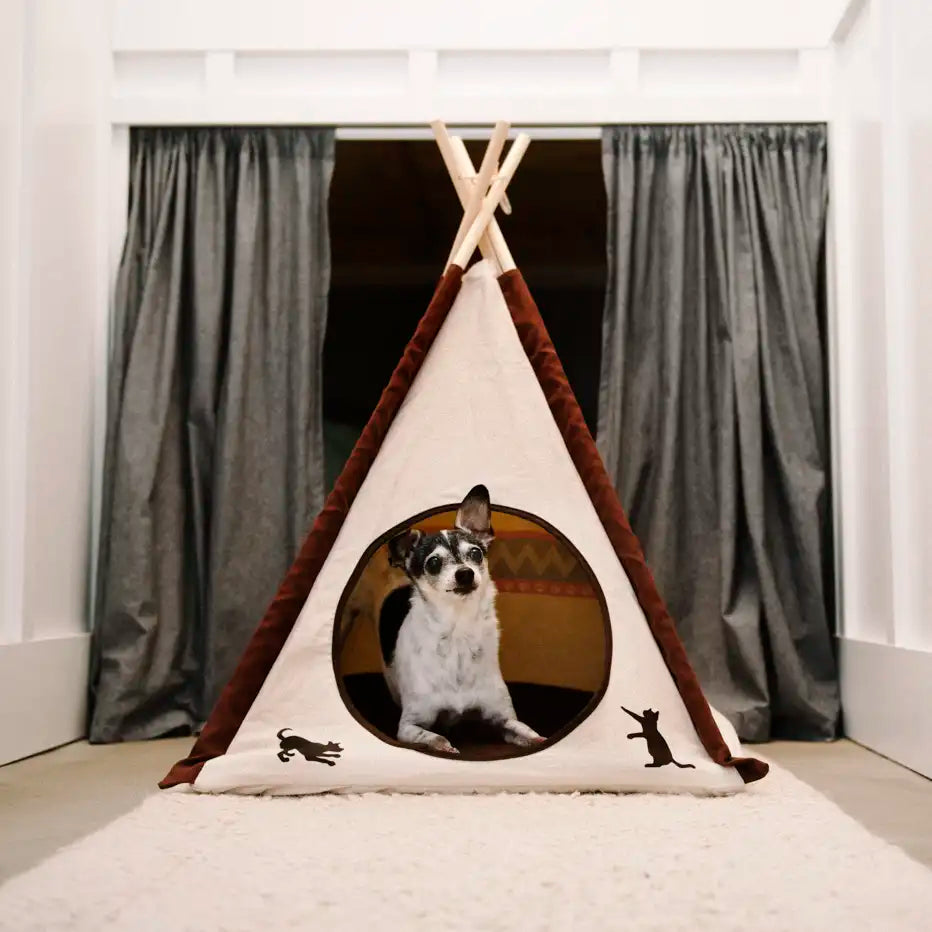 pet teepee tent P.L.A.Y. Teepee Tent Moroccan Navy