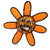 Tuffy Dog Toys Alien Ball Flower Fire