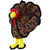Tuffy Dog Toys Tallulah the Turkey