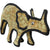 Tuffy Dog Toys Moose the Moosasaurus Jr