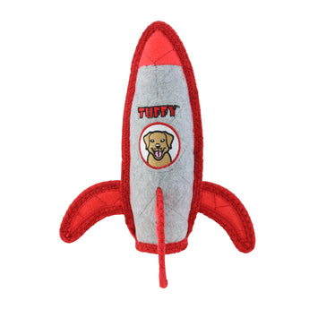 Tuffy Dog Toys Rocket Ship