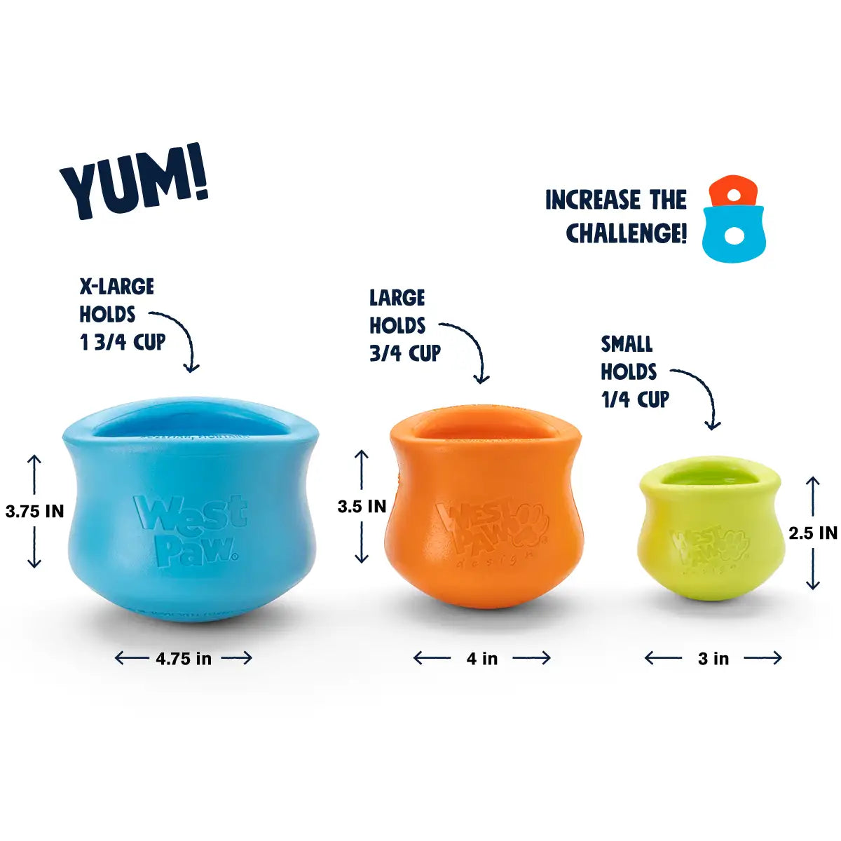 West Paw Toppl Treat Dog Toy – DogTuff