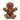 Fabdog Floppies Gingerbread Man