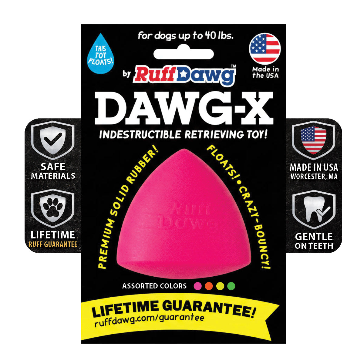 Toy Ruff Ruff Dawg Dawg-X Lifetime Guaranteed Dog Toy – DogTuff