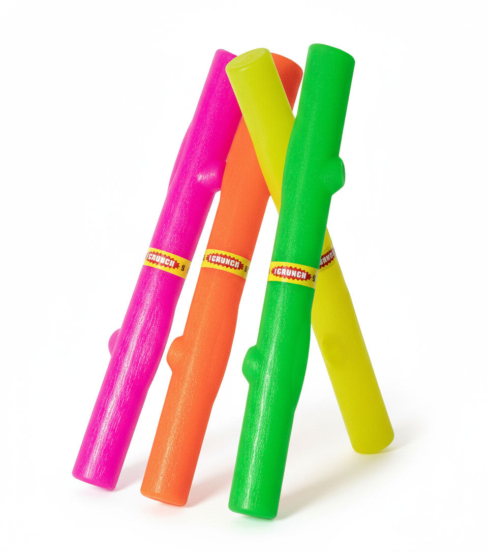 Toy Ruff Ruff Dawg Crunch Stick Rubber Retrieving Dog Toy – DogTuff