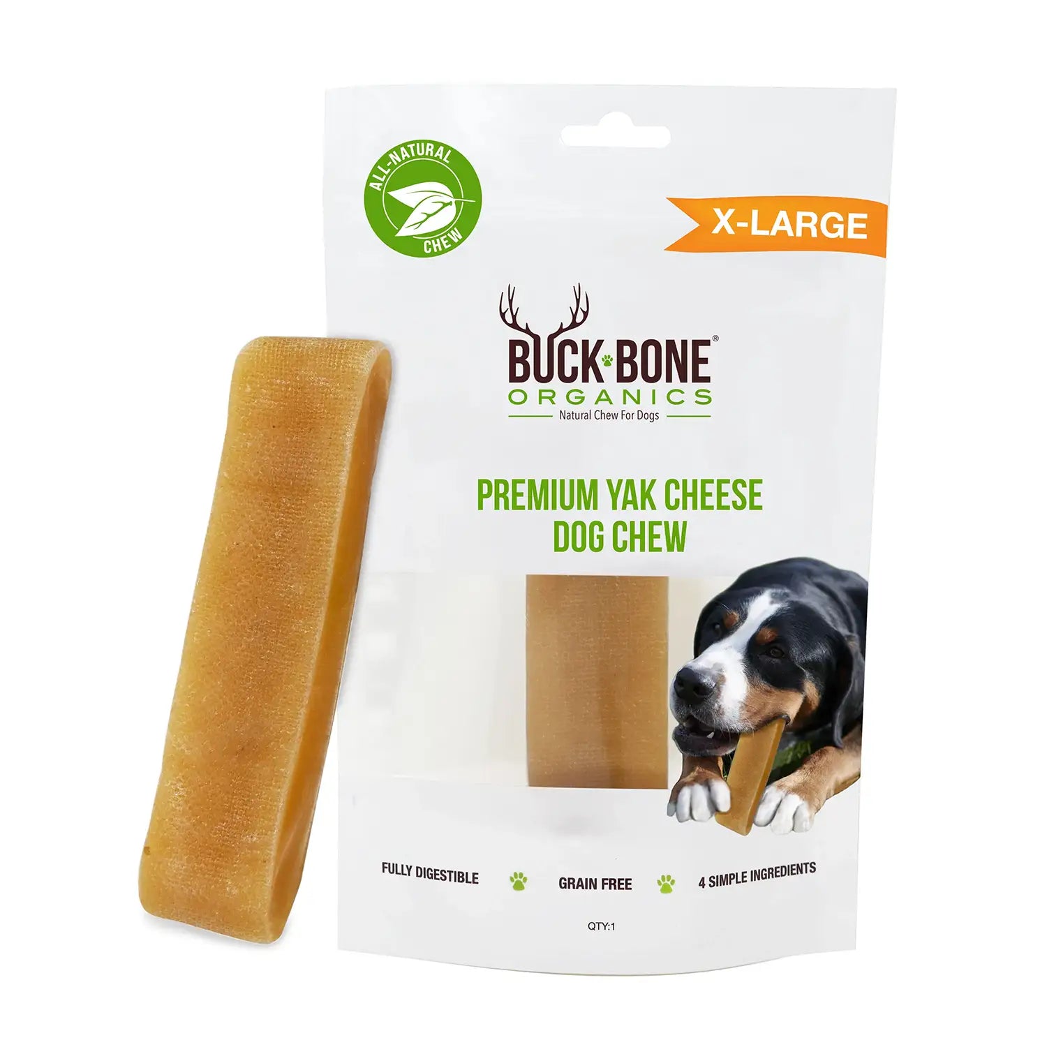 Dog Chews Buck Bone Organics Buck Bone Organics Elk Antler Whole