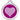 Red Dingo Purple Heart Pet ID Dog Tags