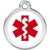 Red Dingo Medical ID Dog Tag