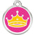 Red Dingo Queen Crown Pet ID Dog Tags