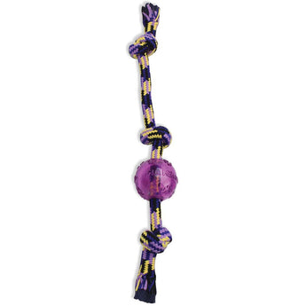 Flossy Chews Rope Tug with Ball 20"