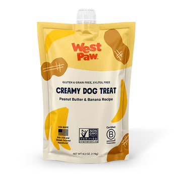 West Paw Peanut Butter & Banana Creamy Treat