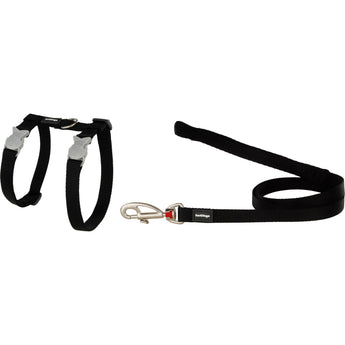 Classic Black Cat Harness & Lead Combo