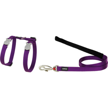 Classic Purple Cat Harness & Lead Combo