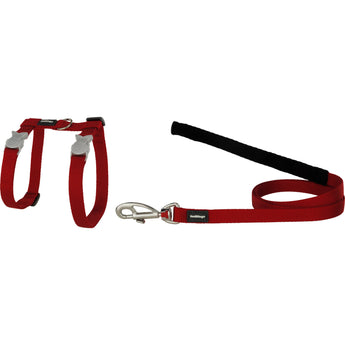 Classic Red Cat Harness & Lead Combo