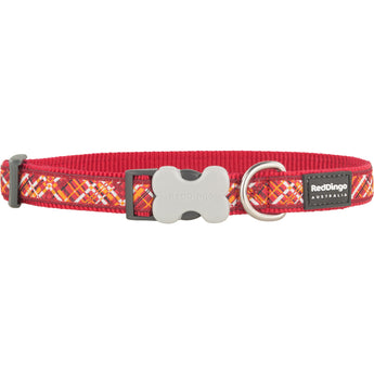 Fianno Red Collar 20mm (4/5" Wide - 12.5-18.5" Length)