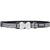 Reflective Bones Black Dog Collar
