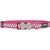 Reflective Ziggy Hot Pink Dog Collar