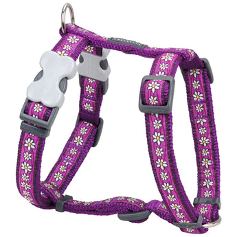 Daisy Chain Purple Dog Harness