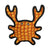 Tuffy Dog Toys Milo the Plaid Crab