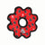 JR Gear Ring Red Paws