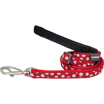 White Spots on Red Dog Leash