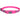 Reflective Bones Hot Pink Martingale