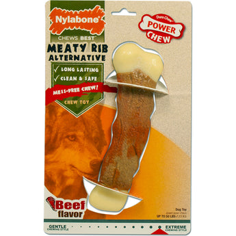 Nylabone Dura Chew Meaty Rib Alternative Beef