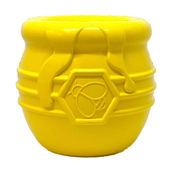 SodaPup Honey Pot Durable Rubber Treat Dispenser