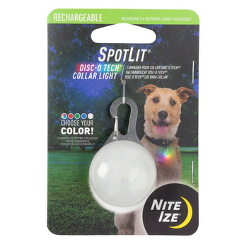 Nite Ize SpotLit Clip-On LED Rechargeable Dicso Light