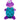 Outward Hound Bubble Palz Dino Purple Medium