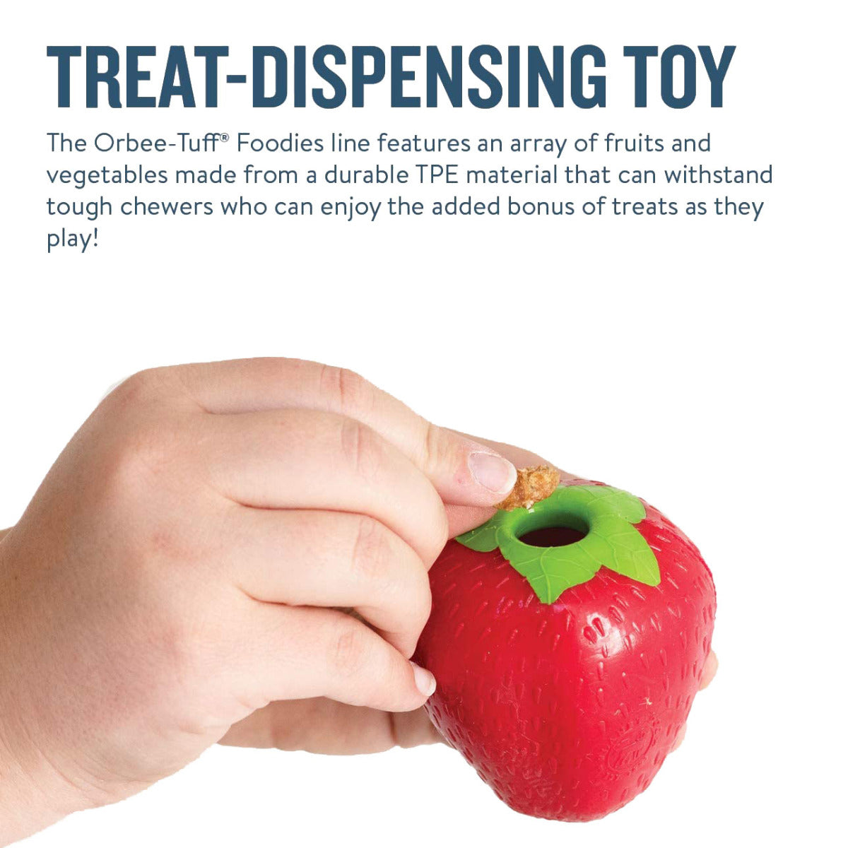 Planet Dog Orbee-Tuff Strawberry- – DogTuff