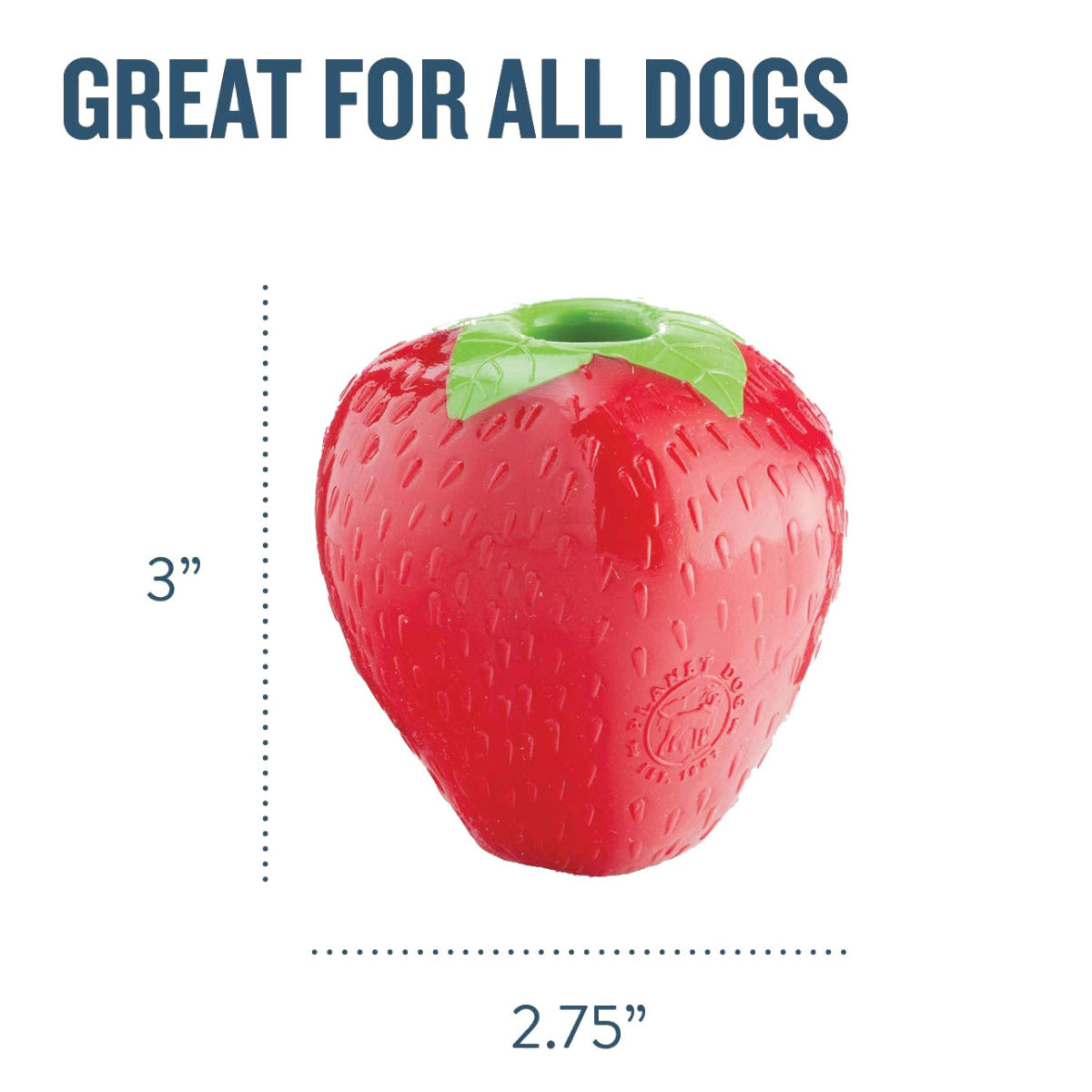 Dog OrbeeTuff Strawberry DogTuff