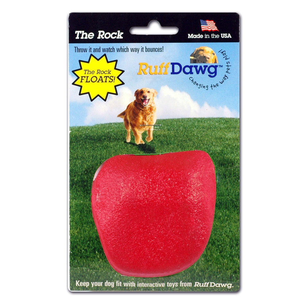 Rcok Ruff Ruff Dawg The Rock Rubber Chew Toy – DogTuff