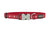 Santa Paws Red Collar 15mm (5/8" Wide - 9.5-14" Length)